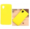 FUNDA SILICONA GEL PARA LG NEXUS 5 D821 AMARILLO